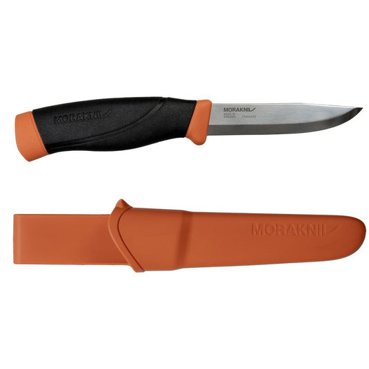 Mora Companion Heavy Duty Stainless - Burnt Orange