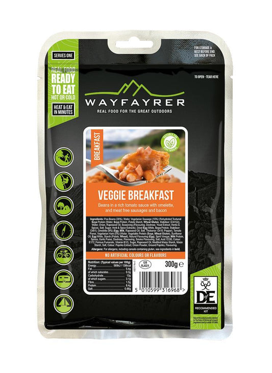 Wayfayrer Ready Meal - Vegetarian All Day Breakfast 300g