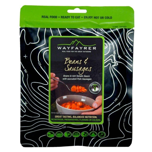 Wayfayrer Ready Meal - Beans & Sausages 300g