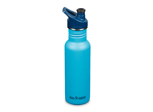 Klean Kanteen 532ml Classic Water Bottle with Sport Cap