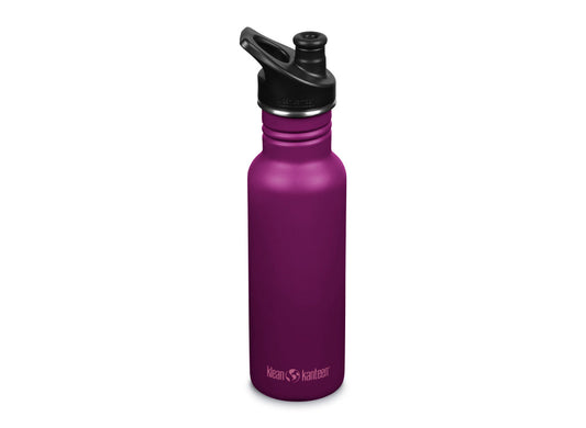 Klean Kanteen 532ml Classic Water Bottle with Sport Cap