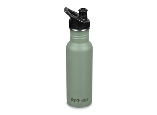 Klean Kanteen 532ml Classic Water Bottle with Sport Cap