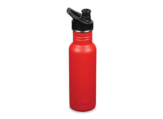 Klean Kanteen 532ml Classic Water Bottle with Sport Cap