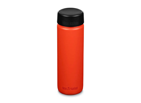 Klean Kanteen 800ml Wide Water Bottle with Loop Cap