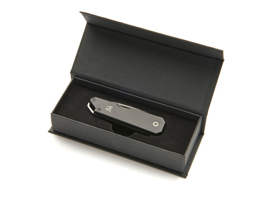 Whitby LEVEN EDC Pocket Knife (1.75') - Charcoal Grey