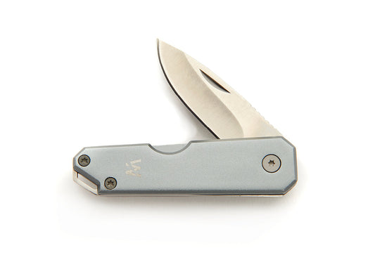 Whitby LEVEN EDC Pocket Knife (1.75') - Titanium Grey