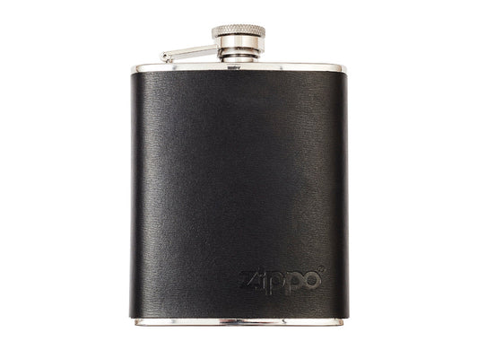 Zippo Leather Wrapped Hip Flask