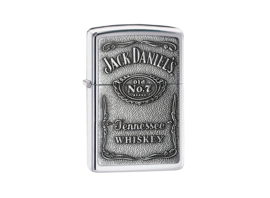 Zippo Jack Daniel's Lighter - High Polish Chrome