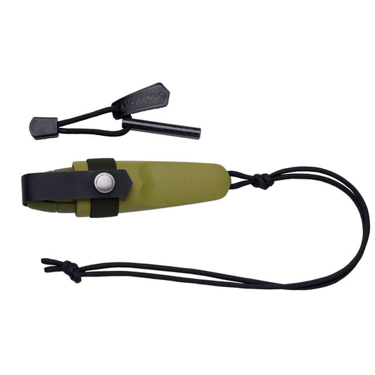 Mora Eldris Neck Knife With Firestarter Green