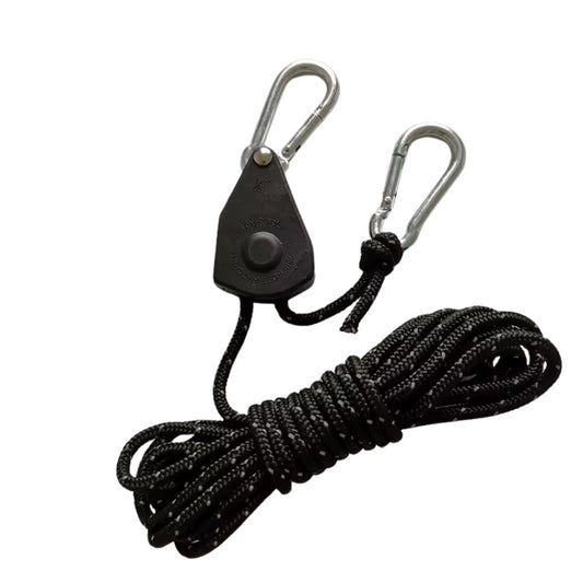 BeWild Rope With Pulley Black