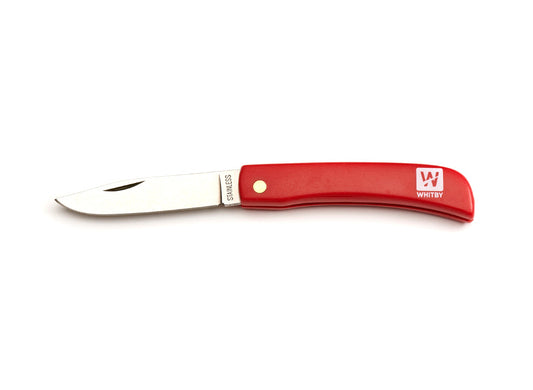 Whitby Pocket Knife (3.25") - Red