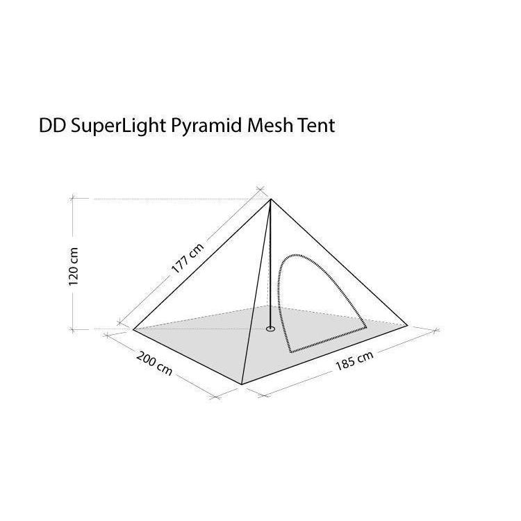 Dd superlight hotsell pyramid mesh tent